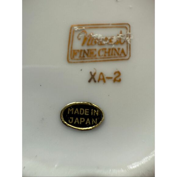 Vintage Norcrest Fine China Merry Christmas Formal Teapot Holly Holiday Print - Picture 16 of 16